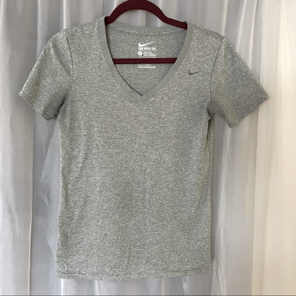 Nike Tops - Nike Dri-fit Athletic Grey T Shirt Sz S
